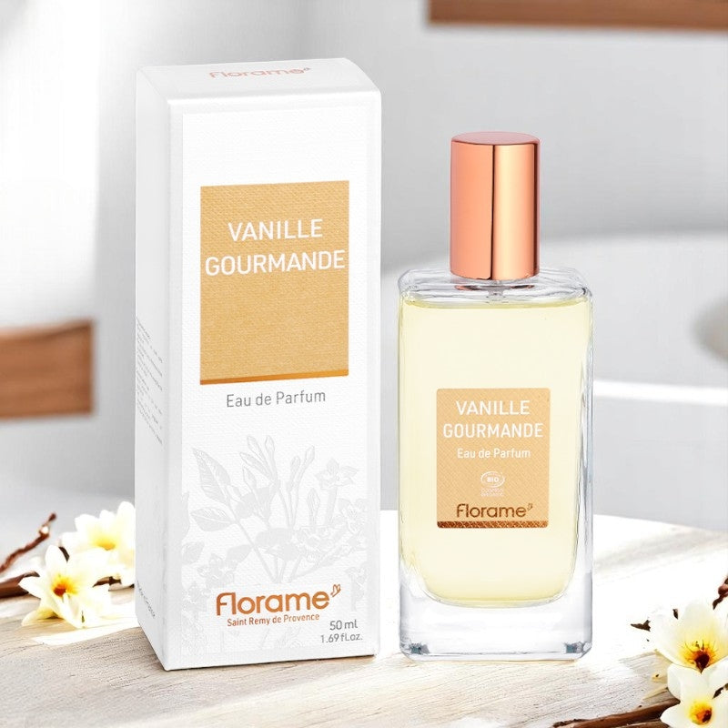 Bio-Vanille-Gourmand-Eau de Parfum – 50 ml – Florame