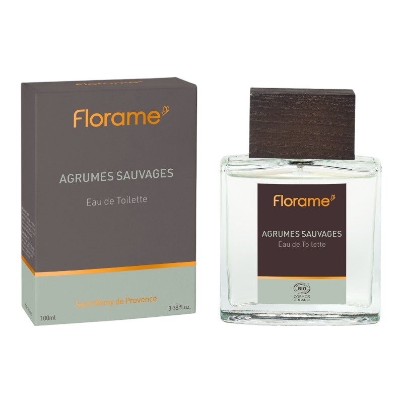 Eau de toilette homme BIO agrumes sauvages - 100ml - Florame