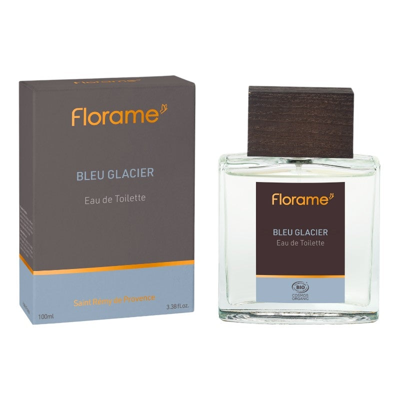 Eau de toilette homme BIO bleu glacier - 100ml - Florame
