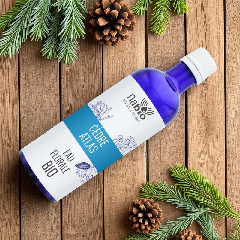 Bio-Blütenwasser aus Atlaszeder – 200 ml – Nabio