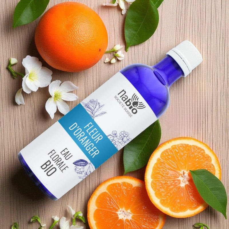Bio-Orangenblütenwasser – 200 ml – Nabio