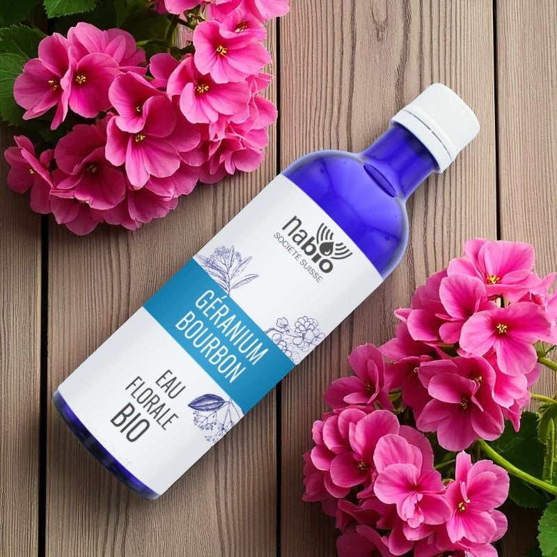 Eau florale BIO Géranium bourbon - 200ml - Nabio
