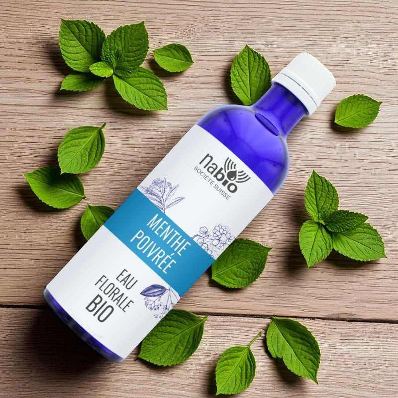 Eau florale BIO Menthe poivrée - 200ml - Nabio
