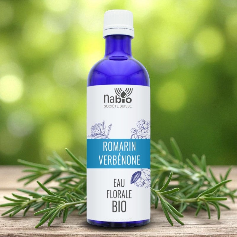 Eau florale BIO Romarin verbénone - 200ml - Nabio