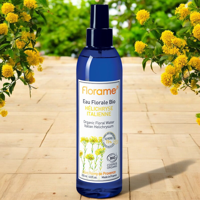 Bio-italienisches Helichrysum-Blütenwasser – 200 ml – Florame