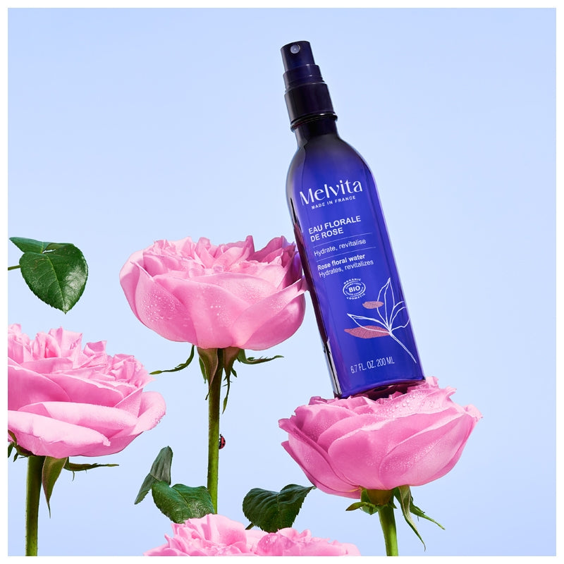 Bio-Rosenblütenwasserspray – 200 ml – Melvita