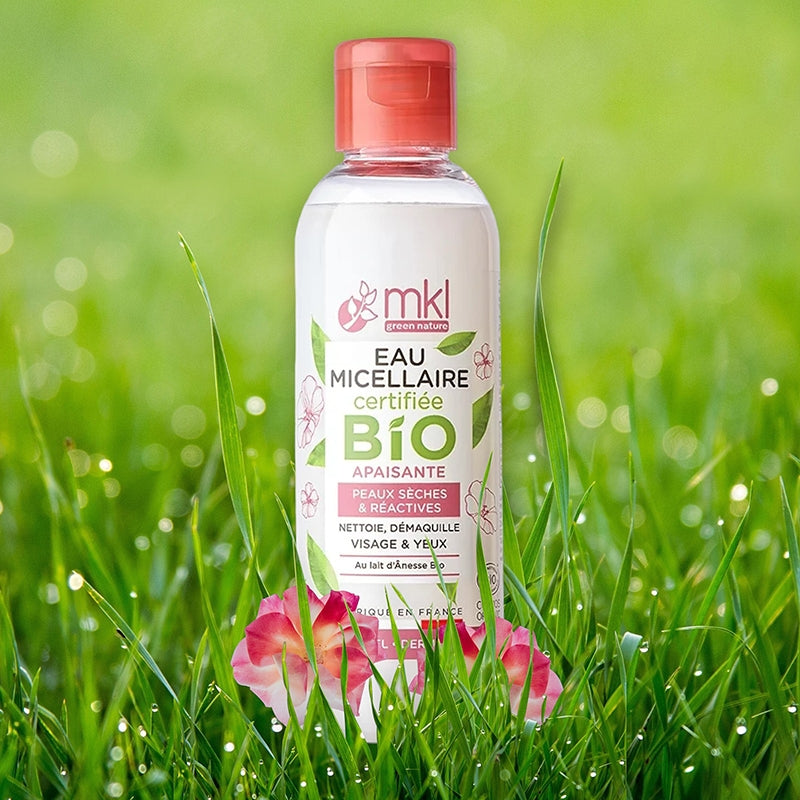 Eau micellaire apaisante BIO lait d'ânesse - 100ml - MKL Green Nature