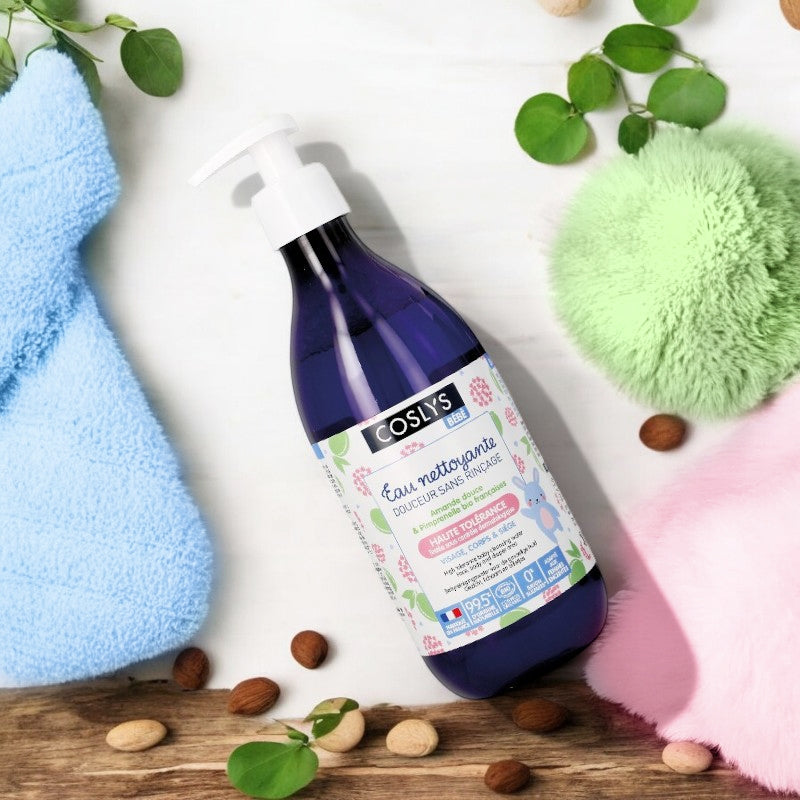 Eau nettoyante bébé BIO pimprenelle - 500ml - Coslys
