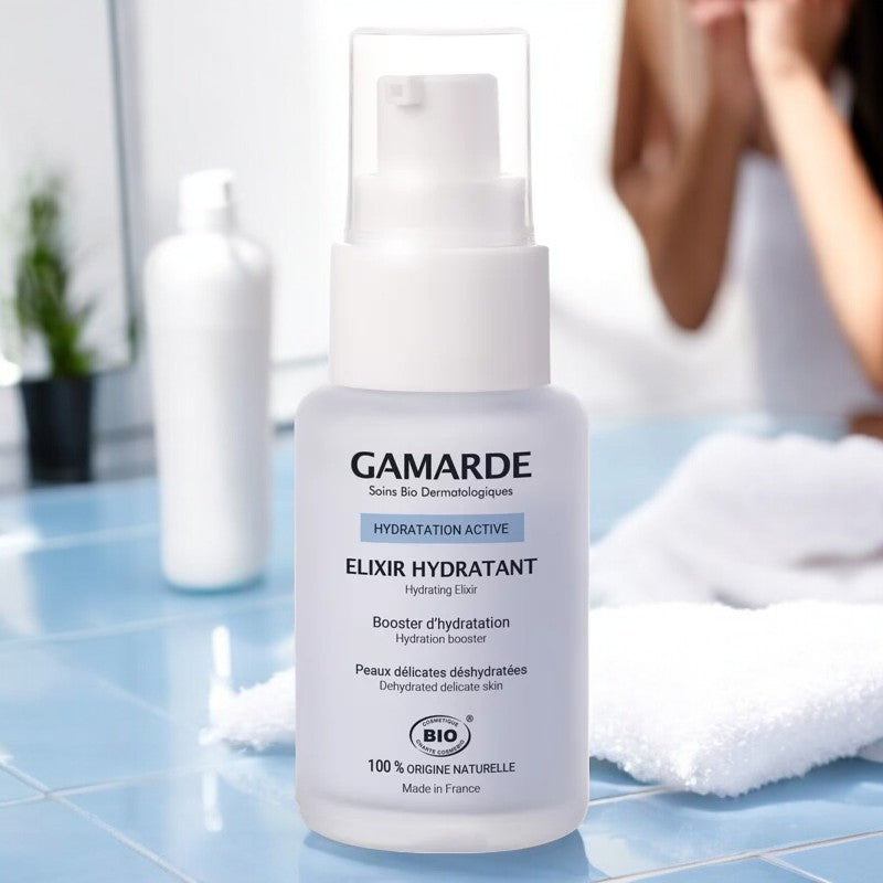 Bio-Feuchtigkeitselixier mit Aloe Vera und Thermalwasser – 30 ml – Gamarde