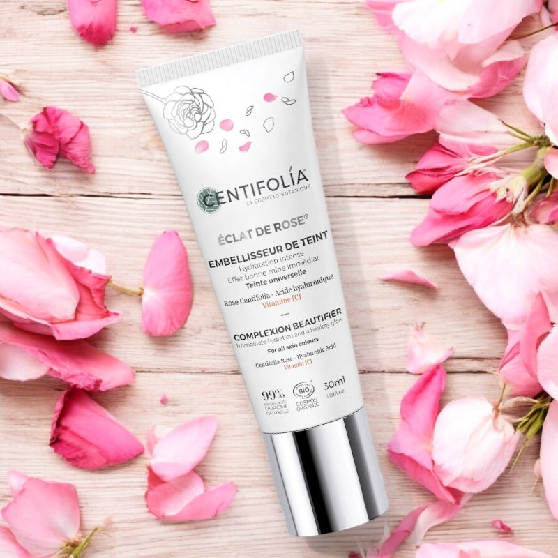 Embellisseur de teint BIO rose & vitamine C - 30ml - Centifolia