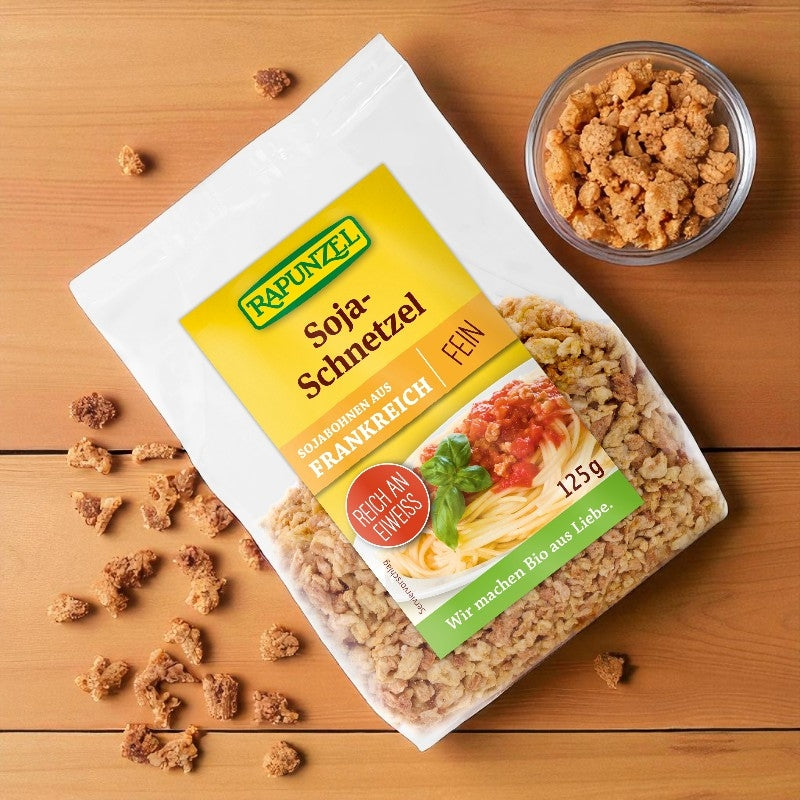 Emince de soja fin bio 125 g rapunzel 3