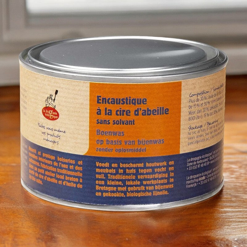 Encaustique à la cire d'abeille - 240g - La droguerie écologique