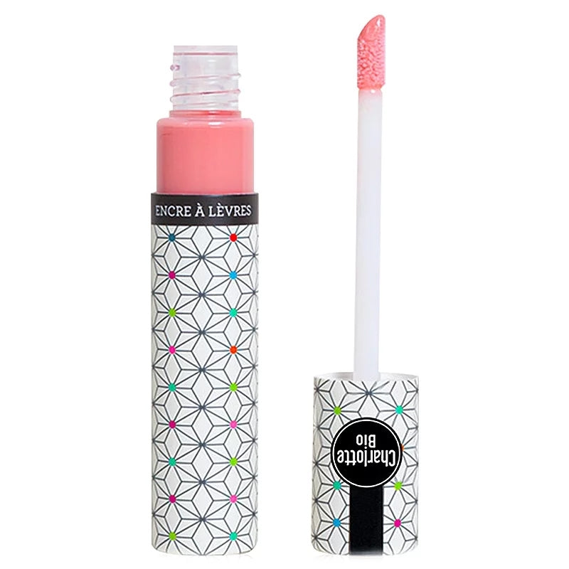 Encre à lèvres rose lumière BIO - 8ml - Charlotte Bio