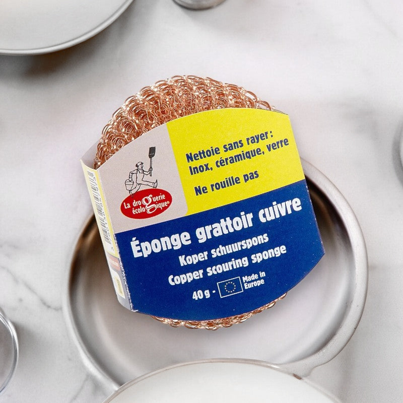 Kupfer-Scheuerschwamm – Die umweltfreundliche Drogerie