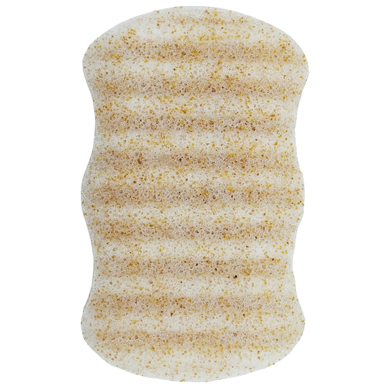 Éponge Konjac corps coques de noix - Natur'Mel