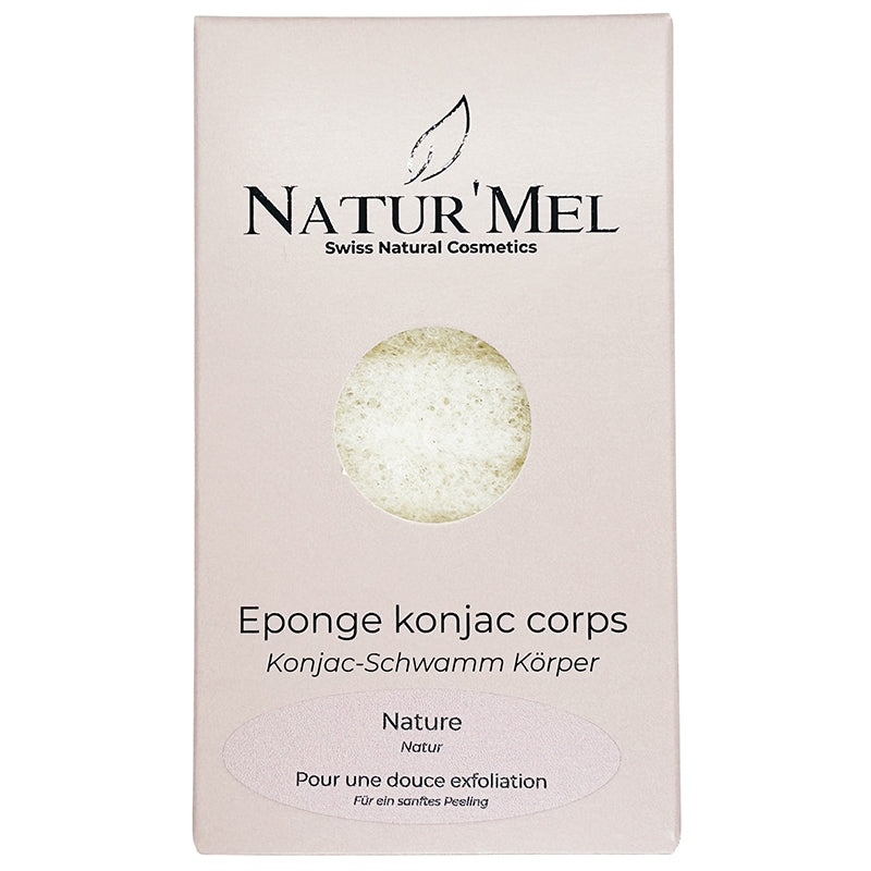 Natürlicher Konjac-Körperschwamm - Natur'Mel