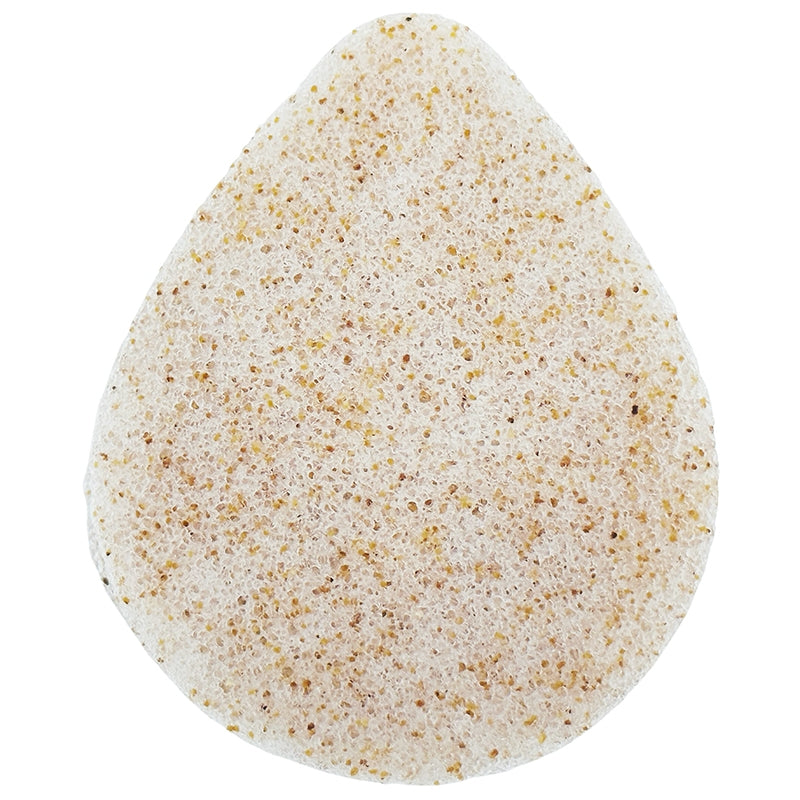 Éponge Konjac visage coques de noix - Natur'Mel
