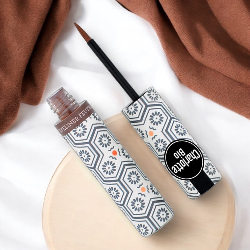 Eyeliner feutre brun BIO - 3ml - Charlotte Bio