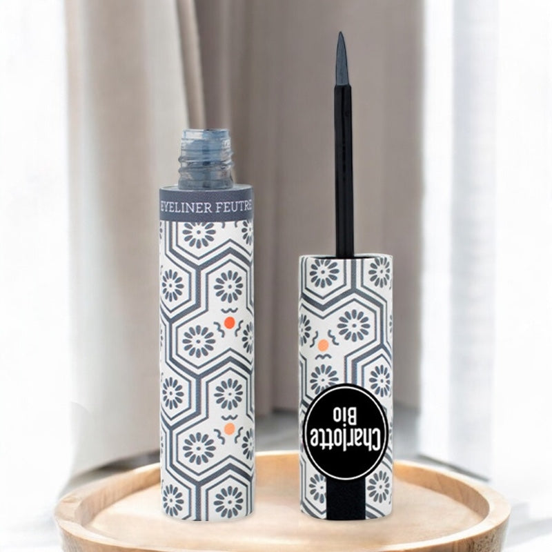 Eyeliner feutre gris BIO - 3ml - Charlotte Bio