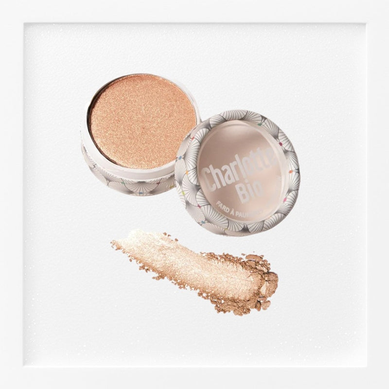 Fard à paupières irisé light gold BIO - 4g - Charlotte Bio
