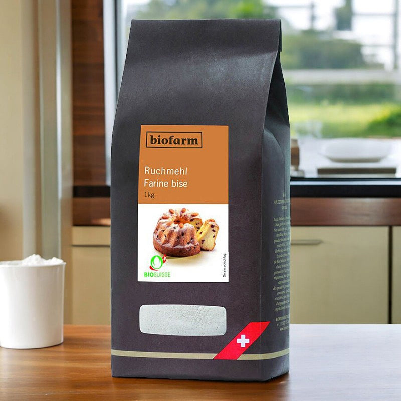 Farine bise suisse BIO - 1kg - Biofarm