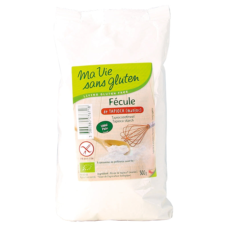 Fécule de tapioca BIO - 500g - Ma vie sans gluten