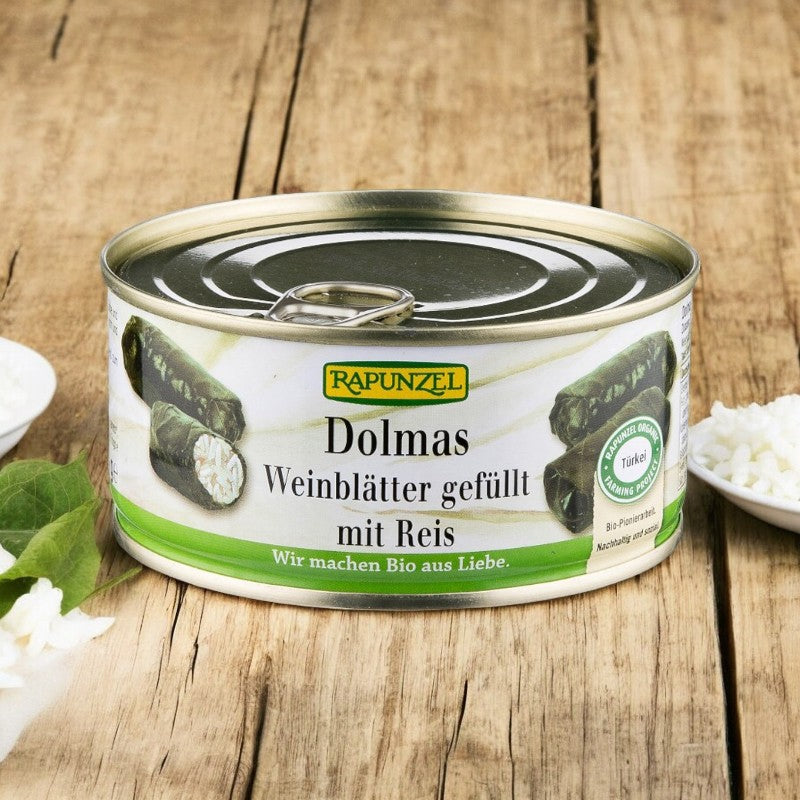 Bio-Dolmas-Reis und Weinblätter - 280 g - Rapunzel