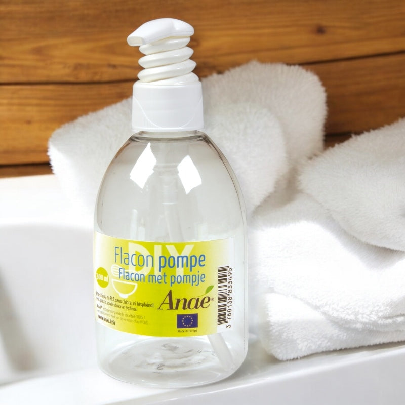 Flacon pompe en plastique 300ml - Anaé