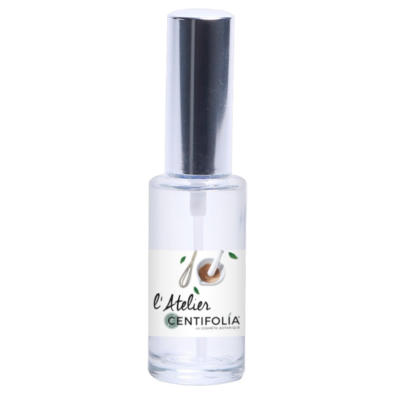 Flacon verre 15ml avec pompe spray argent - Centifolia