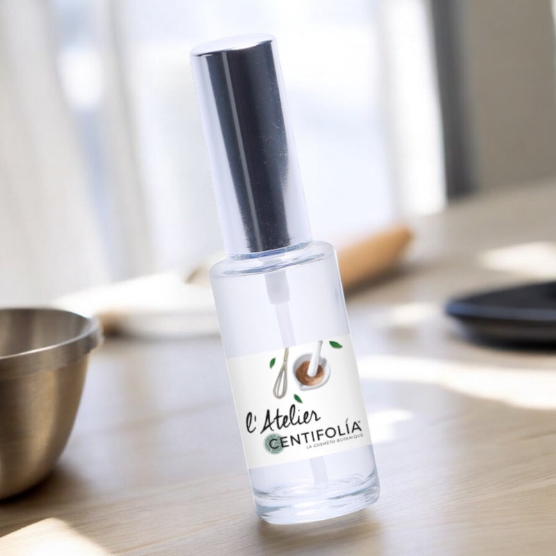 Flacon verre 15ml avec pompe spray argent - Centifolia