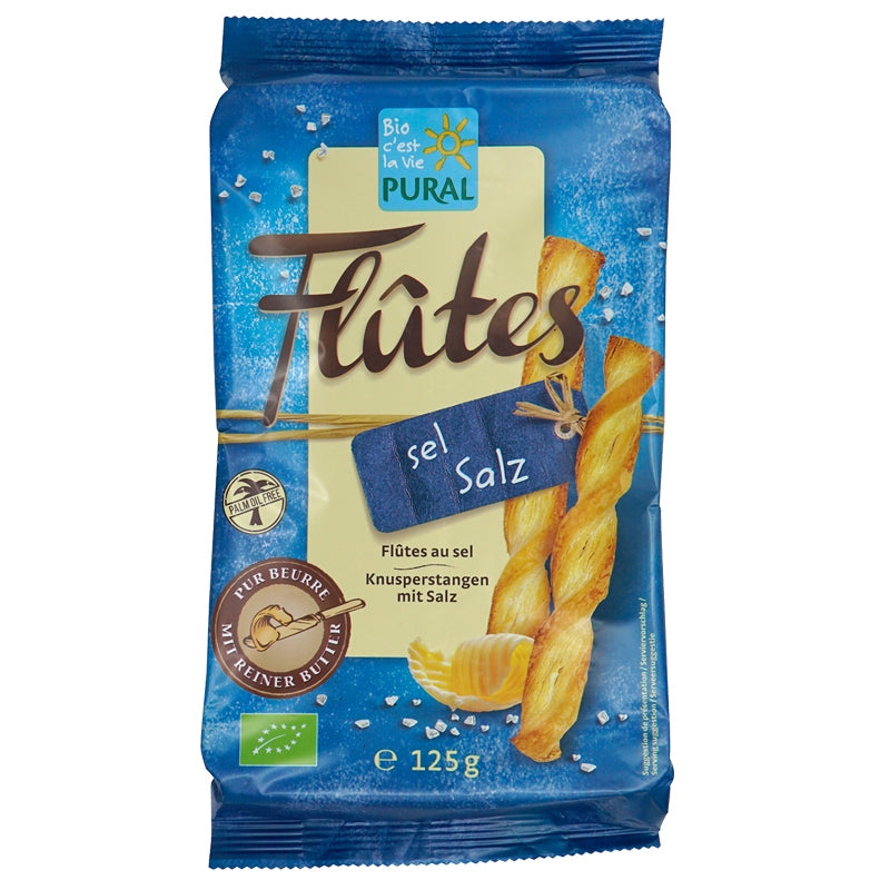 Bio-Salzflöten – 125 g – Pural