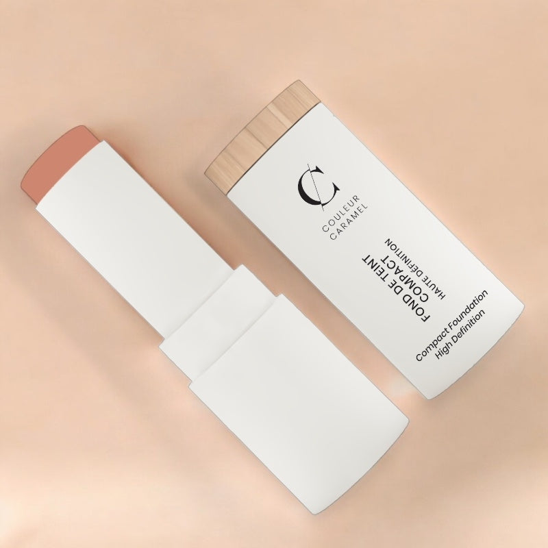 Bio-HD-Kompakt-Foundation, Orange Beige Nr. 13 - 9 g - Couleur Caramel