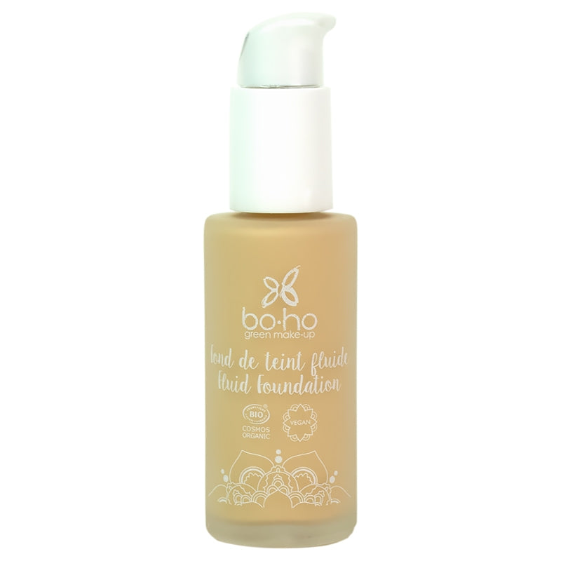 Fond de teint fluide BIO N°02 Ivoire - Boho Green Make-up