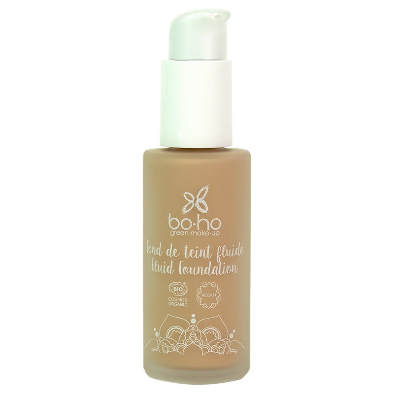 Fond de teint fluide BIO N°04 Beige doré - Boho Green Make-up