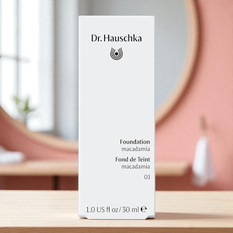 Fond de teint liquide BIO N°01 macadamia - 30ml - Dr. Hauschka