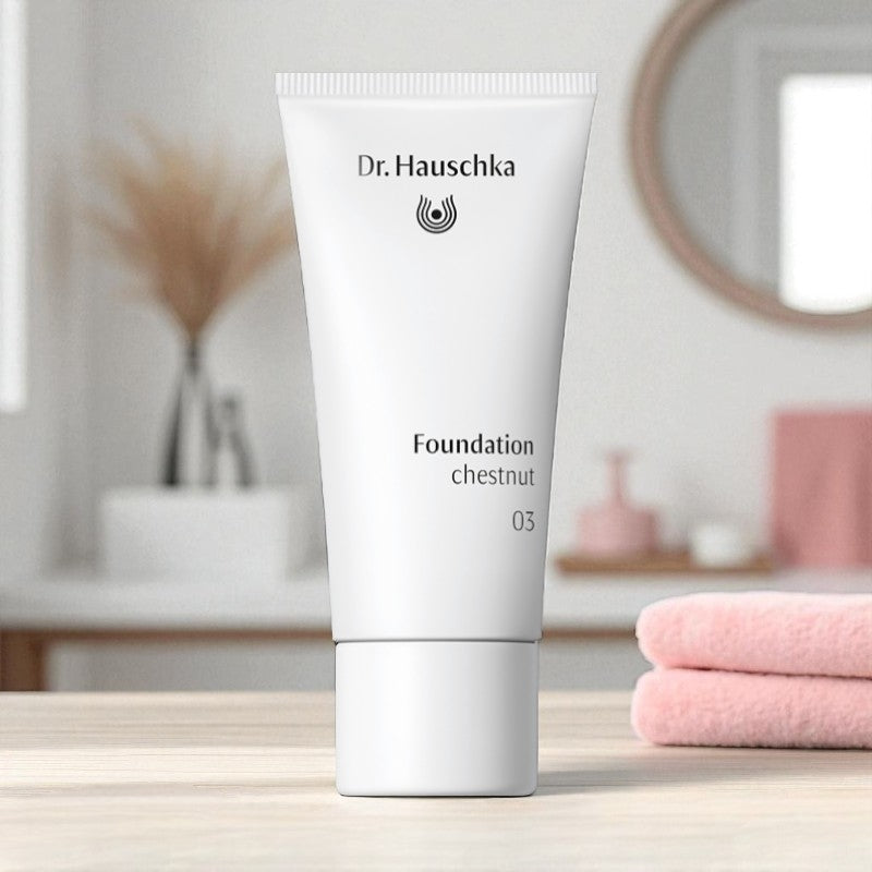 Bio-Flüssig-Make-up Nr. 03 Kastanie – 30 ml – Dr. Hauschka