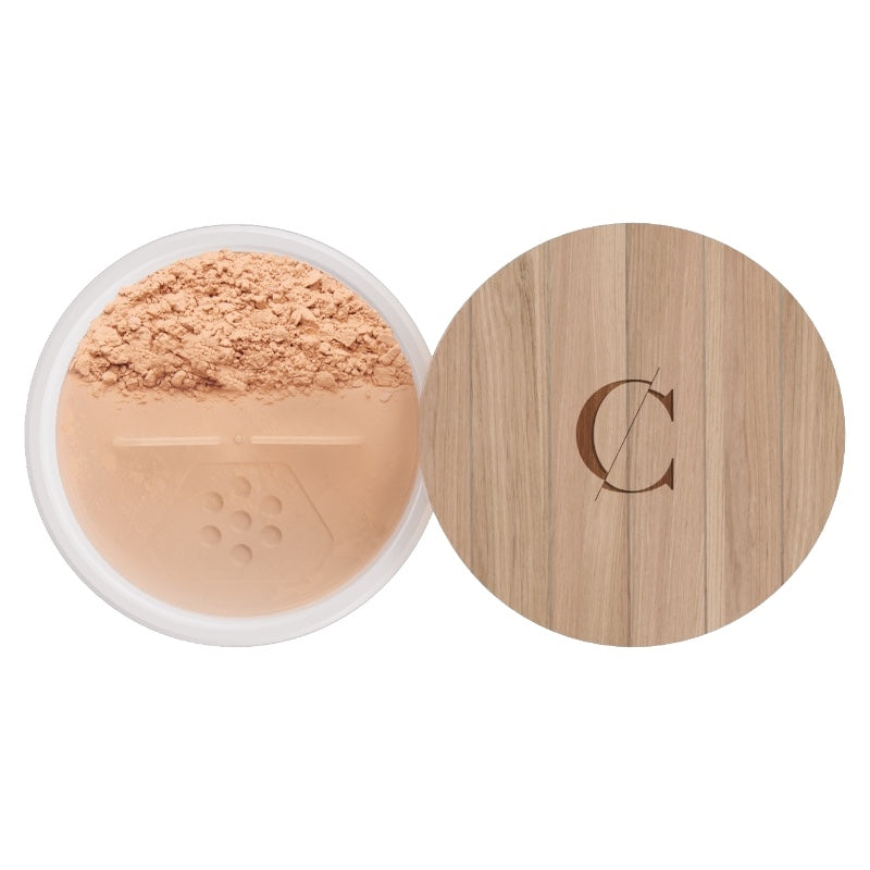 Hellbeige Mineral-Foundation Nr. 21 Bio – 10 g – Karamellfarbe