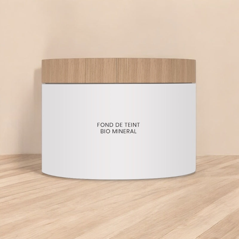 Fond de teint minéral Beige clair N°21 BIO - 10g - Couleur Caramel