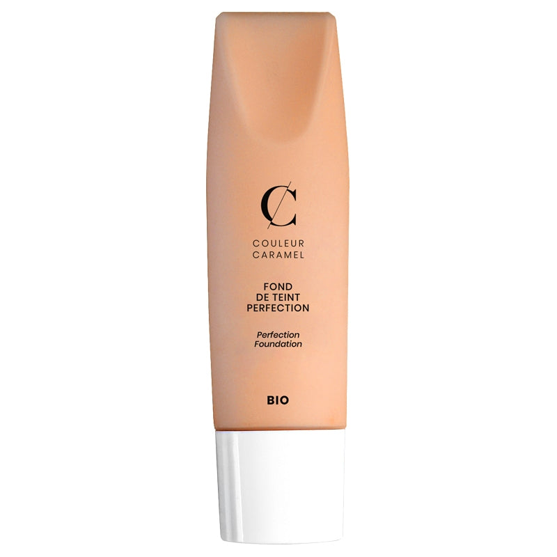 Perfection Foundation Beige Orange Nr. 34 BIO – 35 ml – Couleur Caramel
