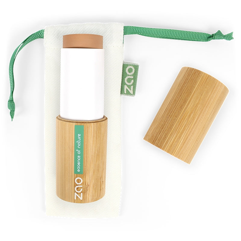 Mittelgroße Stick-Foundation in Milchschokolade Nr. 776 BIO - 10 g - Zao