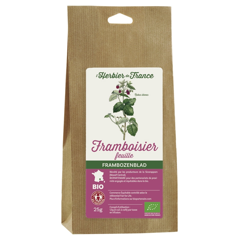 Bio-Himbeere – 25 g – L'Herbier de France