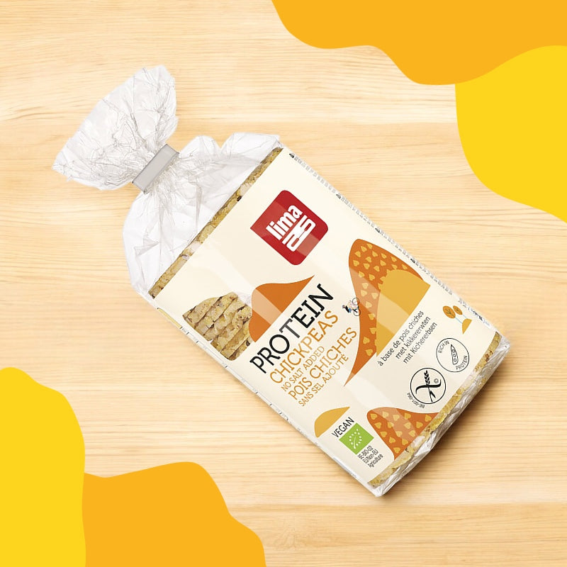 Bio-Kichererbsen-Protein-Patties - 100 g - Lima