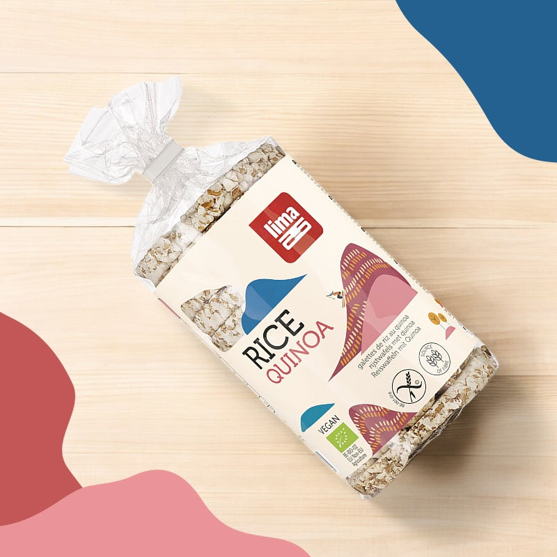 Galettes de riz au quinoa BIO - 100g - Lima