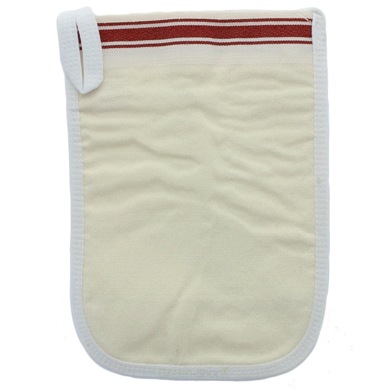 Gant de peeling grossier en viscose de bouleau peelsilk shaba