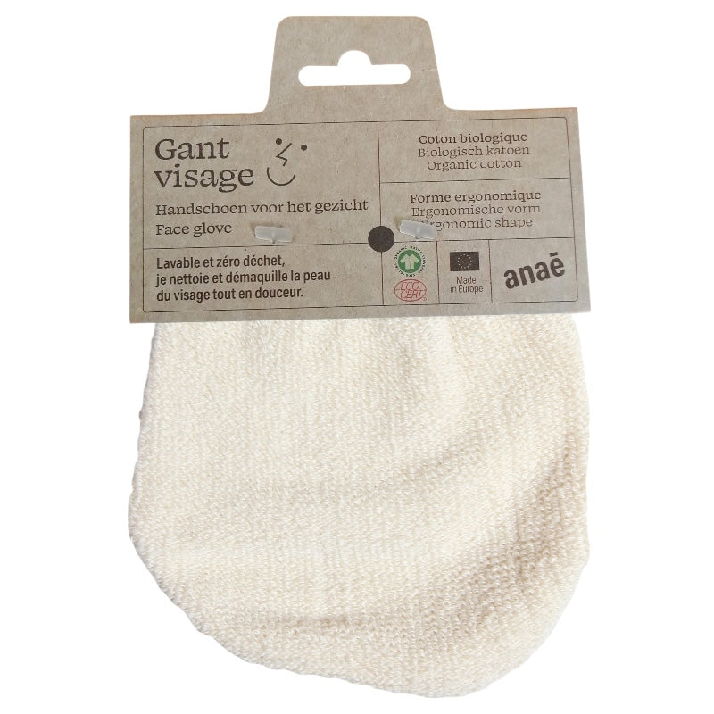 Gesichtshandschuh aus Bio-Baumwolle - Anaé
