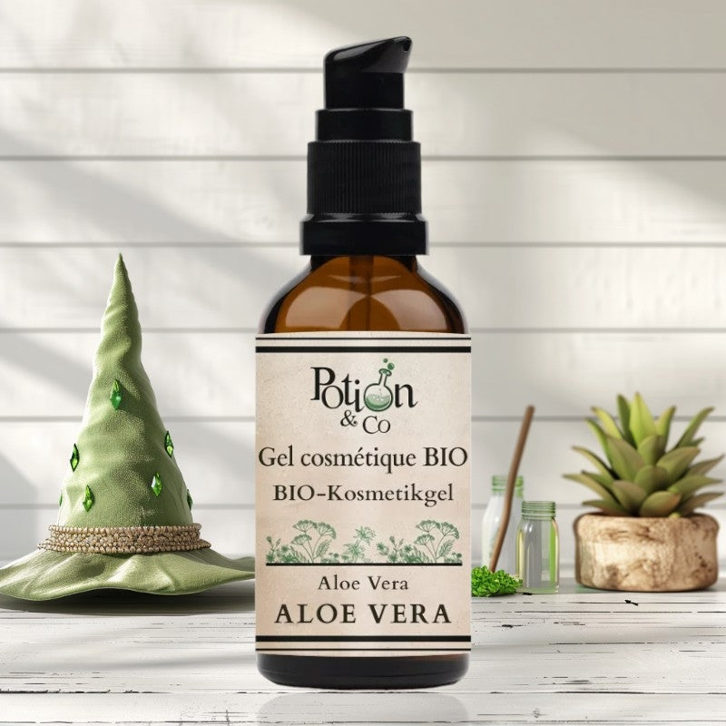 Gel cosmétique BIO aloe vera - 50ml - Potion & Co