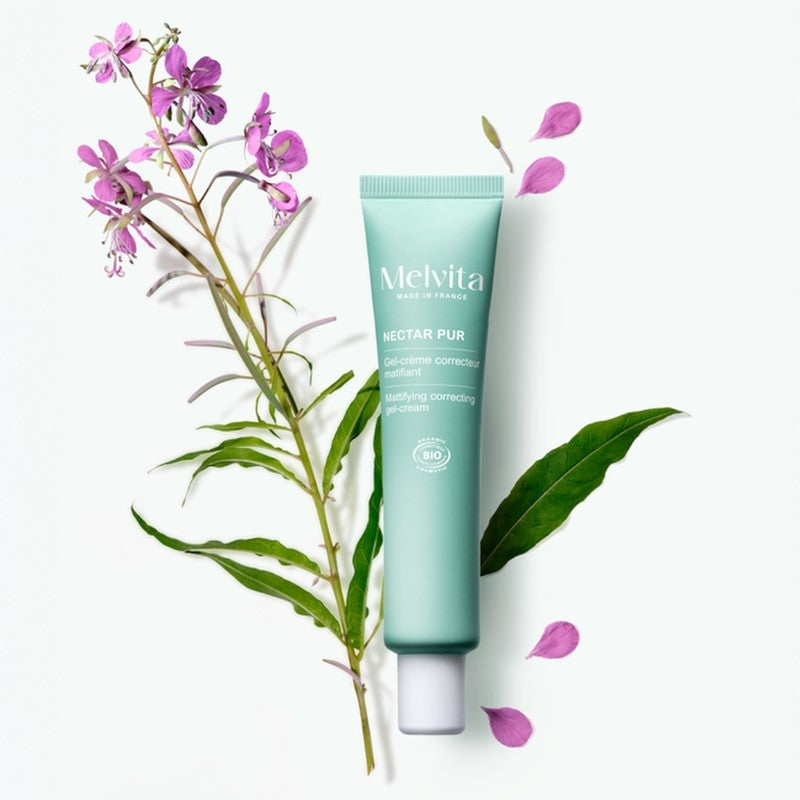 Gel-crème correcteur matifiant BIO phytobium & zinc - 40ml - Melvita