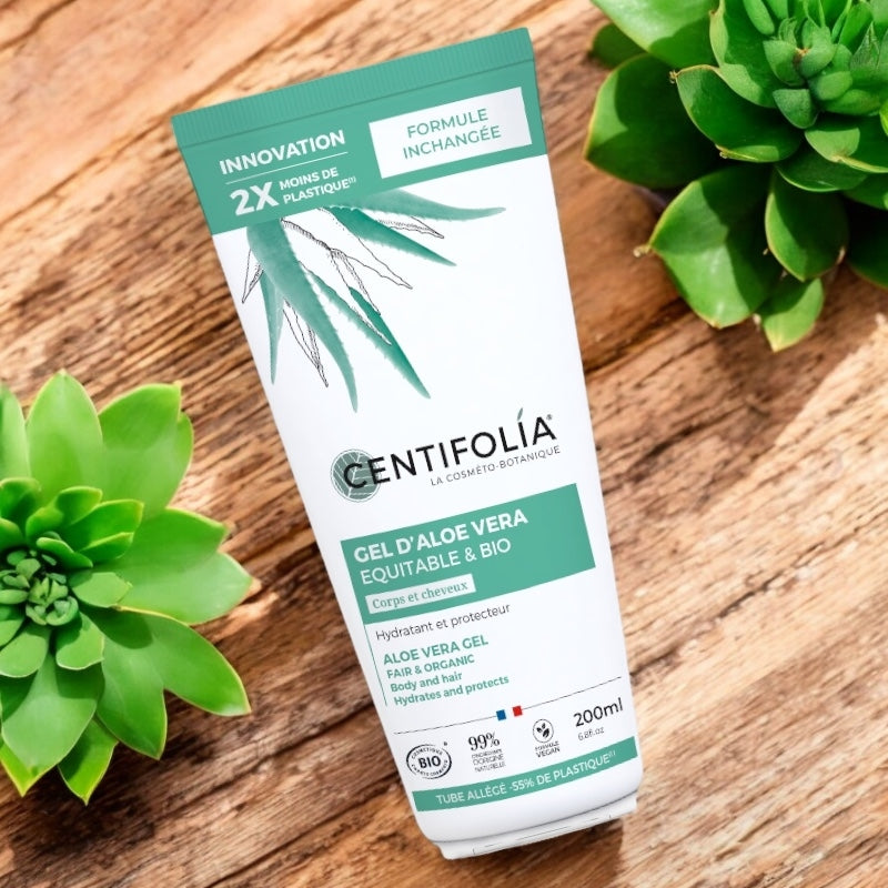 Gel d'aloe vera corps & cheveux BIO - 200ml - Centifolia