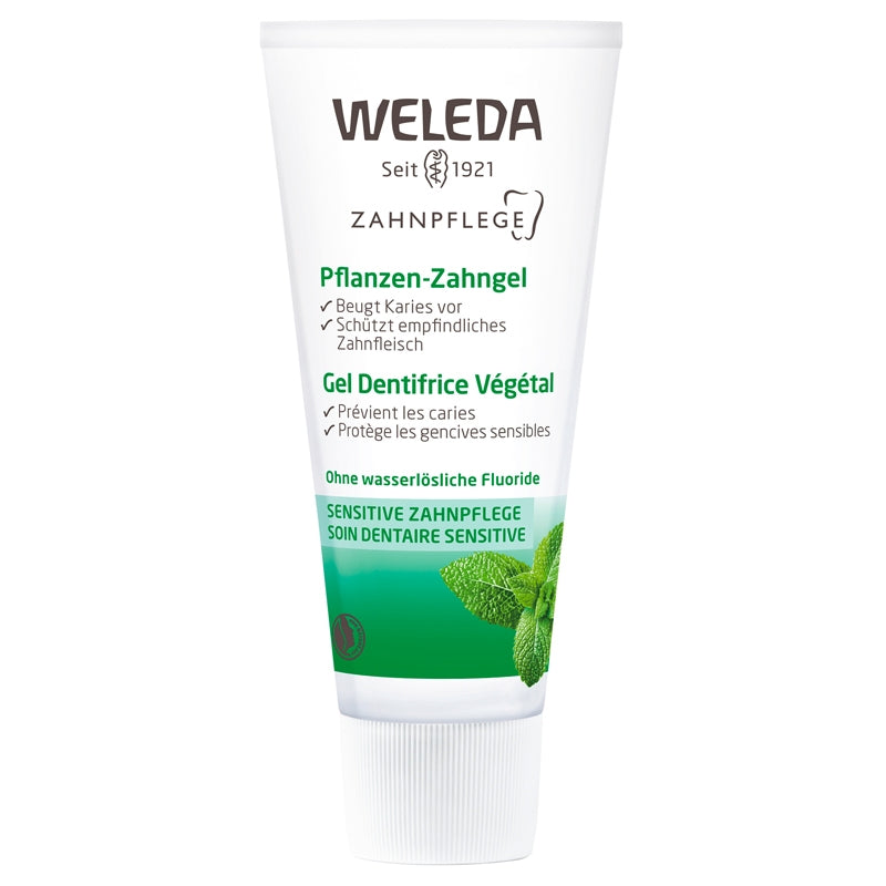 Bio-Zahngel auf pflanzlicher Basis mit Kamille und Myrrhe – 75 ml – Weleda