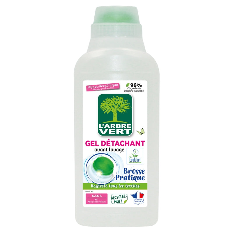 Gel détachant avant lavage écologique peau sensible - 500ml - L'Arbre Vert